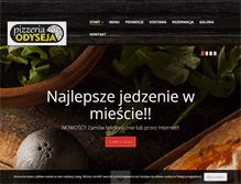 Tablet Screenshot of odysejasieradz.pl